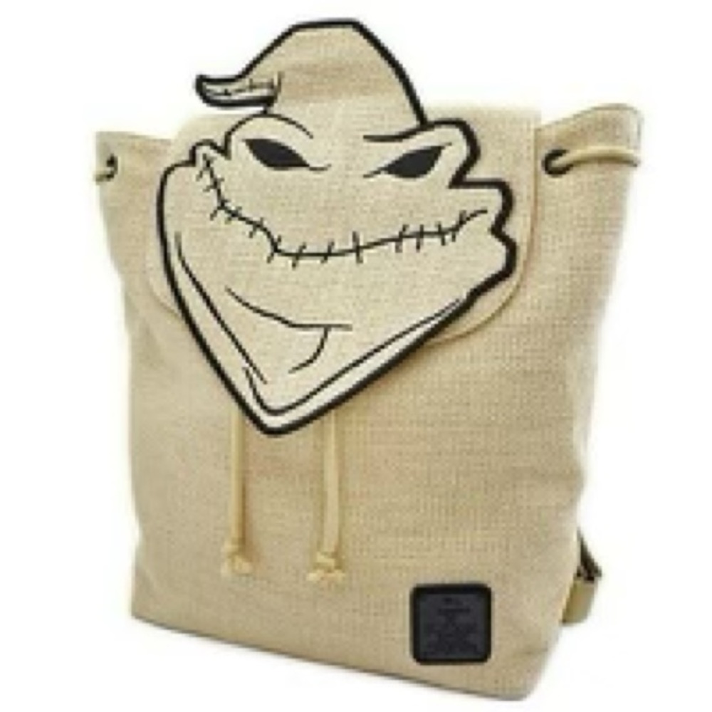 LoungeFly Disney Oogie Boogie Burlap Backpack Nightmare Before Christmas